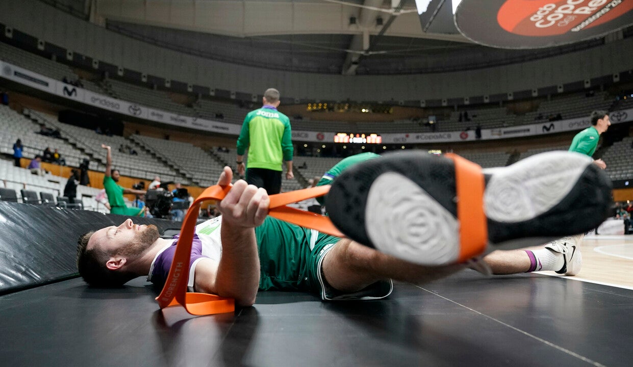 Partido disputado en el Olimpic de Badalona.