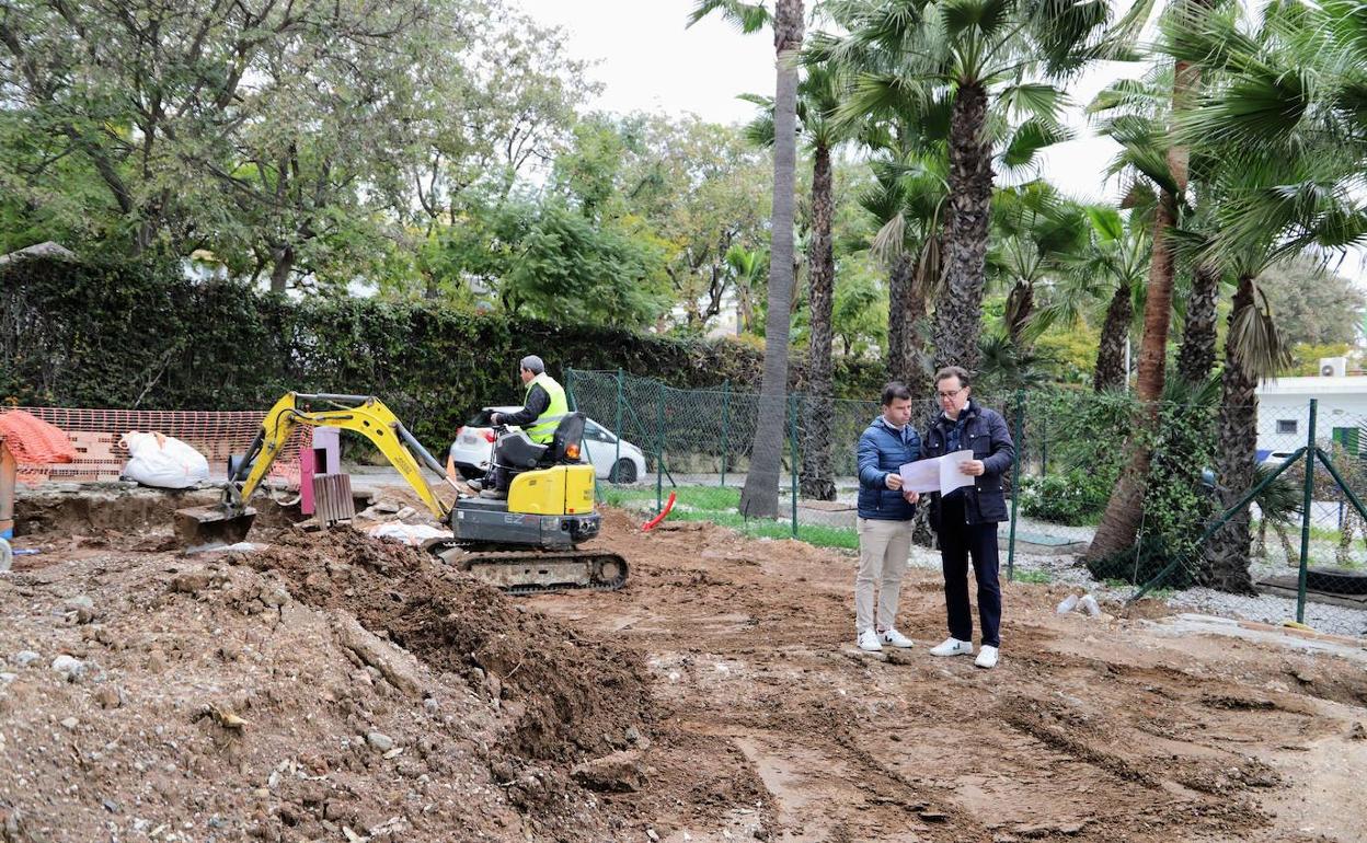 Nuevo parque infantil en la zona del Bulevar de Ashmawi de Marbella