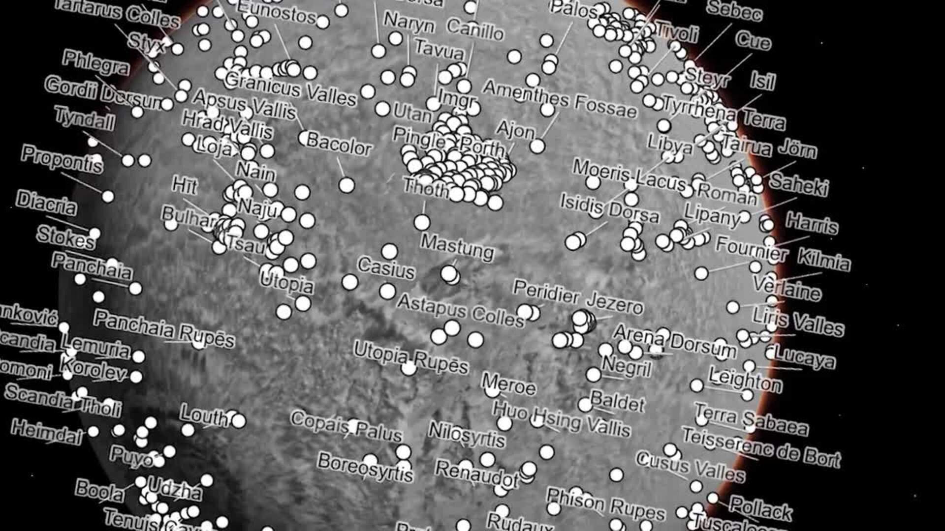 La imagen global de mayor resolución de Marte jamás creada