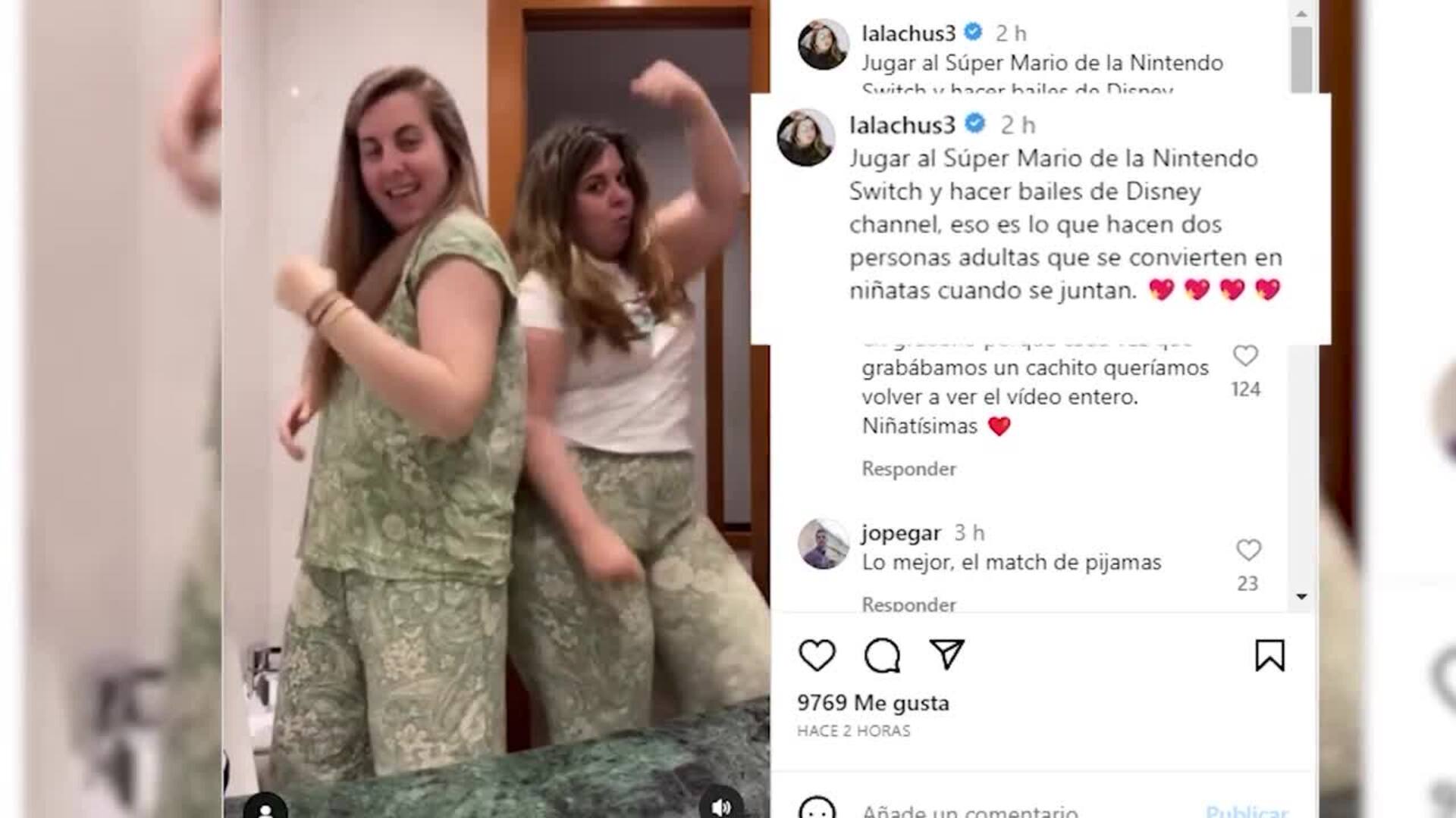 Lala Chus y Carolina Iglesias muestran lo divertidos que son sus momentos juntas