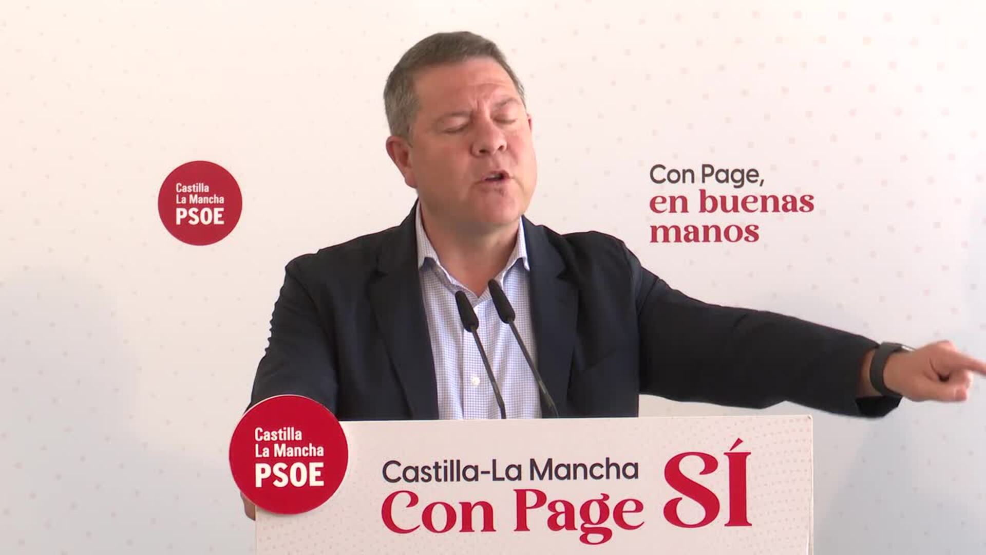 Page, sobre IPC, espera que los que han insultado a C-LM pidan disculpas
