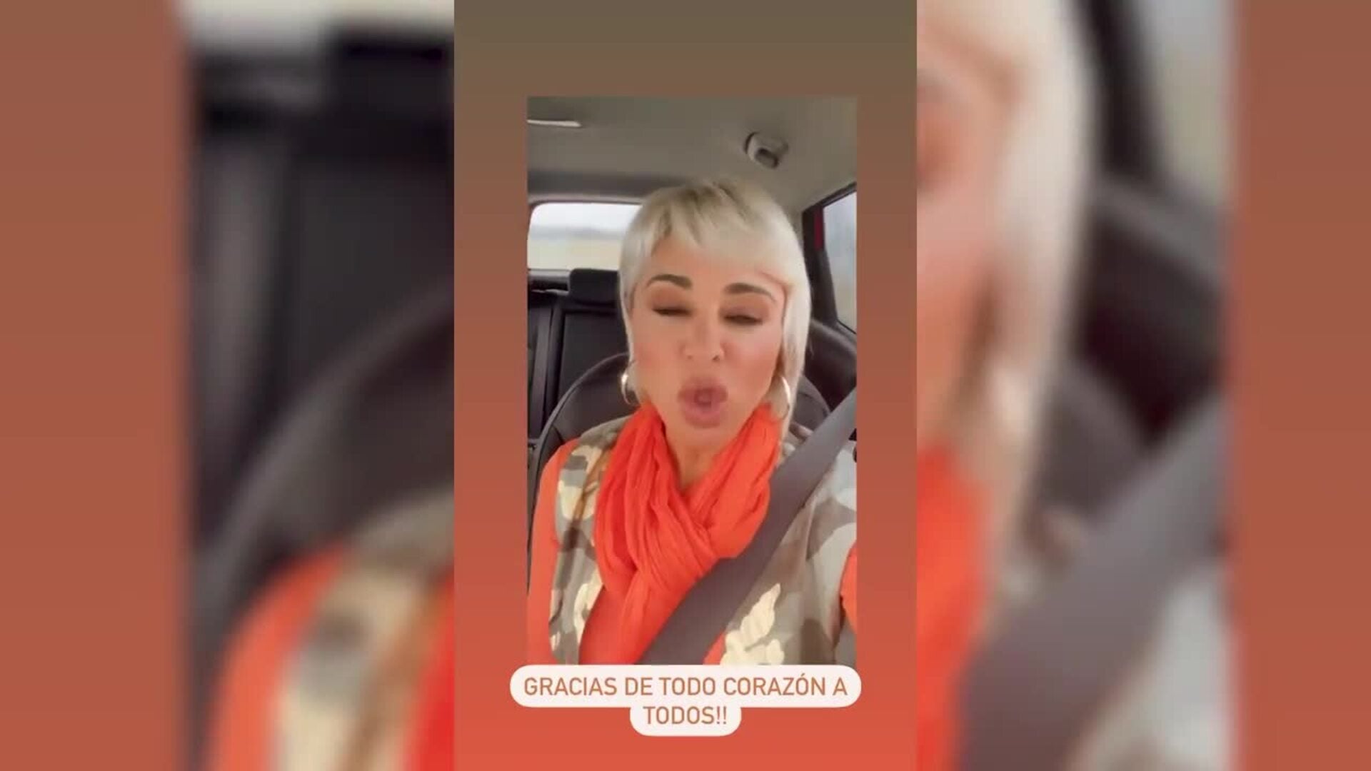Ana María Aldón le dice 'sí, quiero' a su novio Eladio