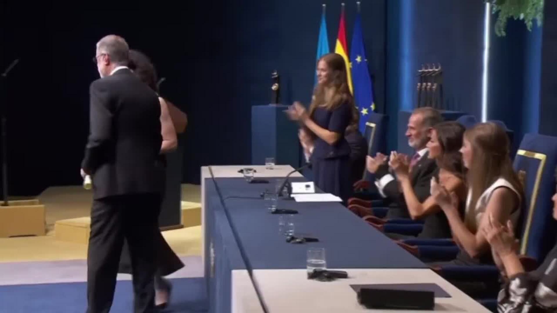 Leonor entrega los Premios Princesa de Asturias a los galardonados