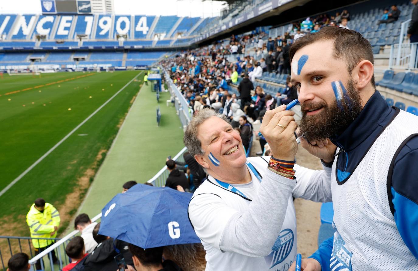 Las mejores fotos del entrenamiento de puertas abiertas del Málaga