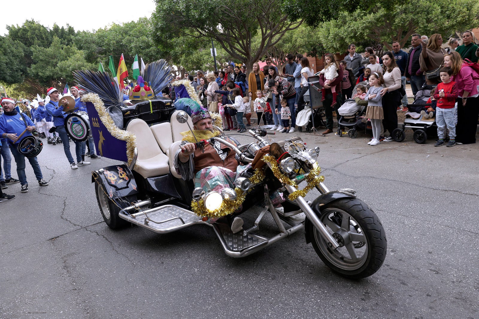 Cabalgata de Reyes en Teatinos.