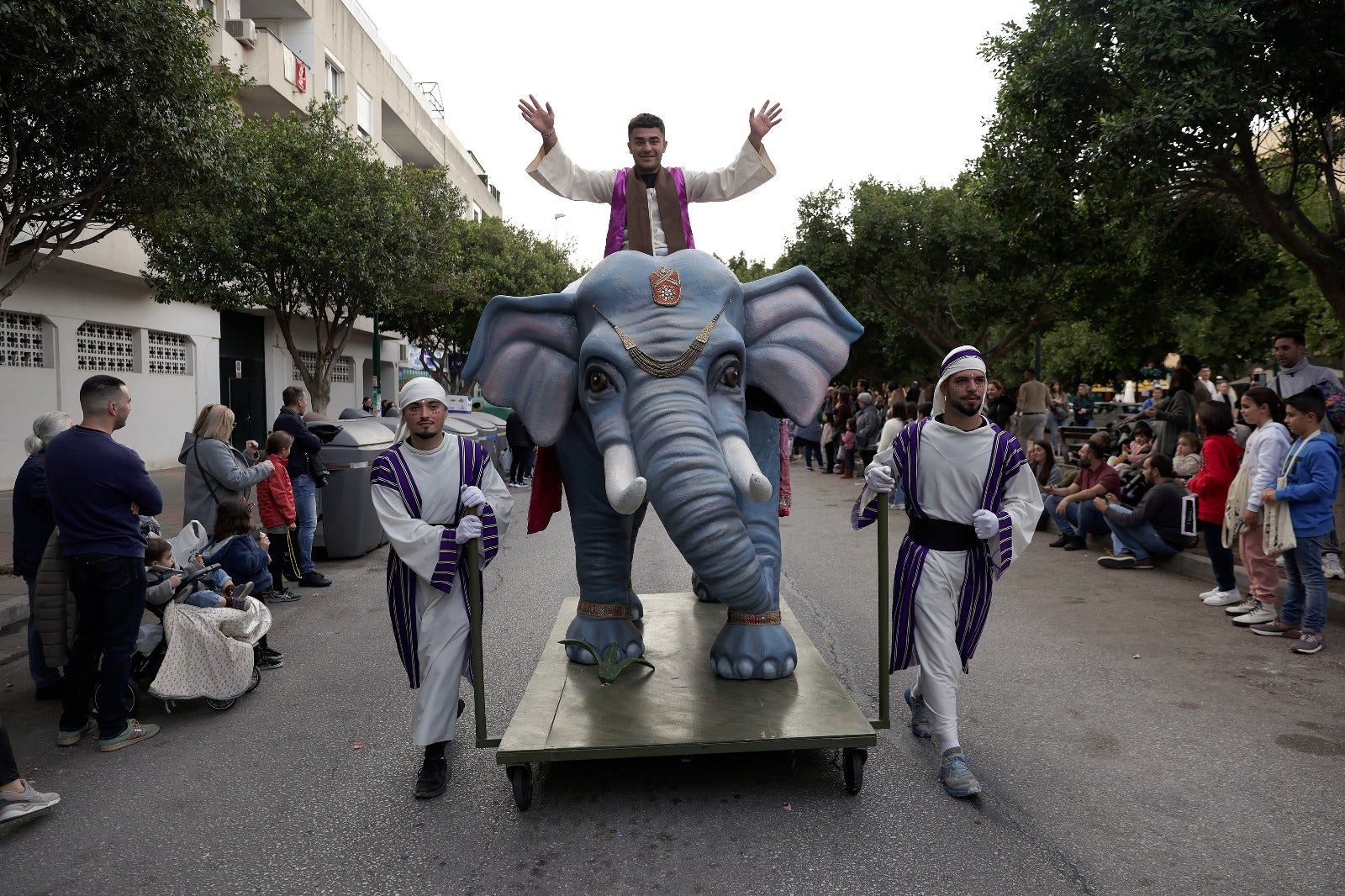 Cabalgata de Reyes en Teatinos.