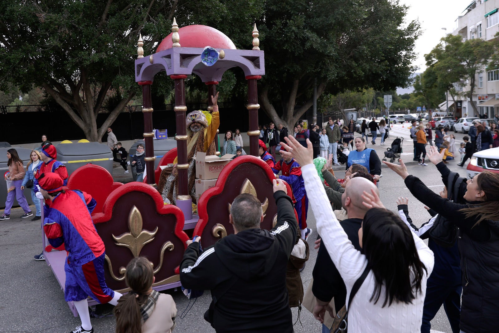 Cabalgata de Reyes en Teatinos.