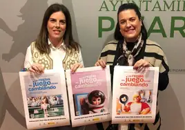 Presentación de la degustación del roscón de Reyes con tickets canjeables por regalos no sexistas en su interior.