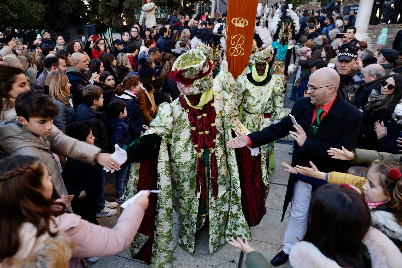 La Cabalgata de los Reyes Magos en Málaga 2024, en fotos