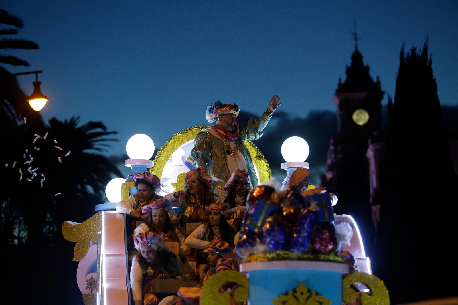 La Cabalgata de los Reyes Magos en Málaga 2024, en fotos