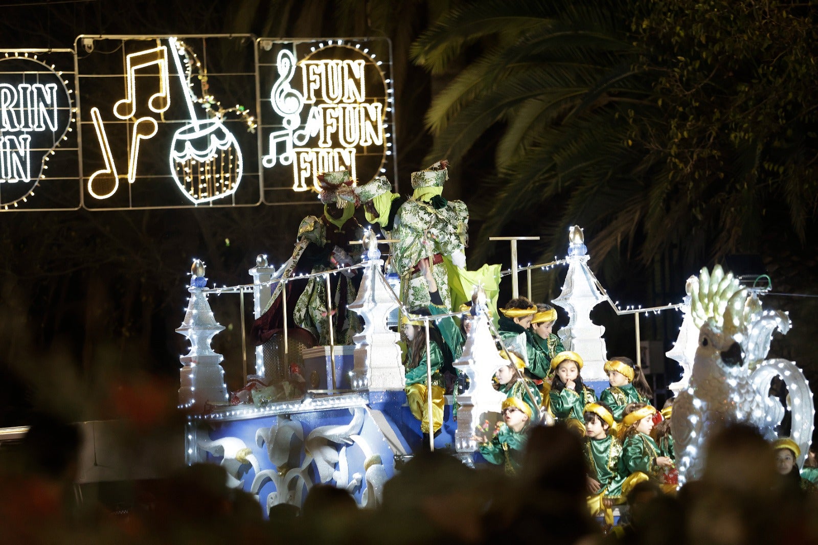 La Cabalgata de los Reyes Magos en Málaga 2024, en fotos
