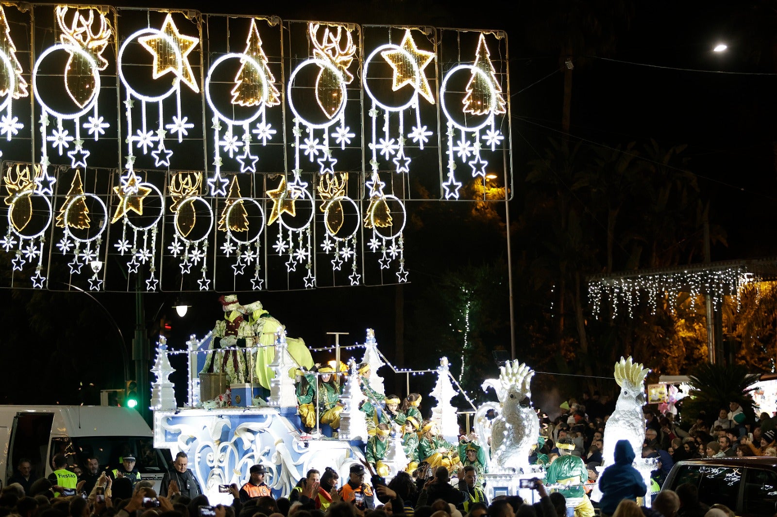 La Cabalgata de los Reyes Magos en Málaga 2024, en fotos