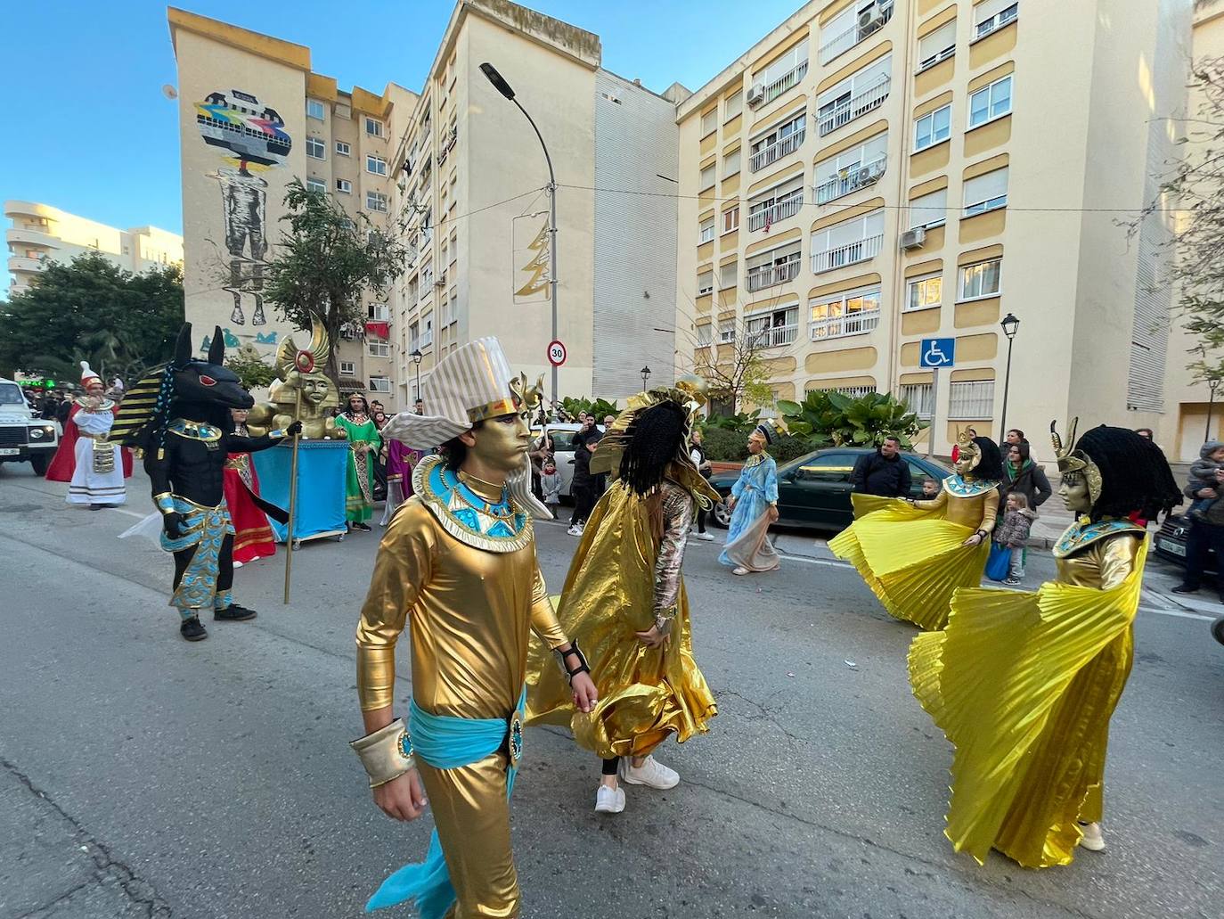 Cabalgata de los Reyes Magos en Estepona