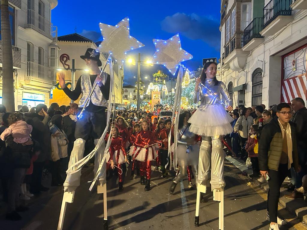 A Vélez-Málaga también llegó la magia de los Reyes Magos