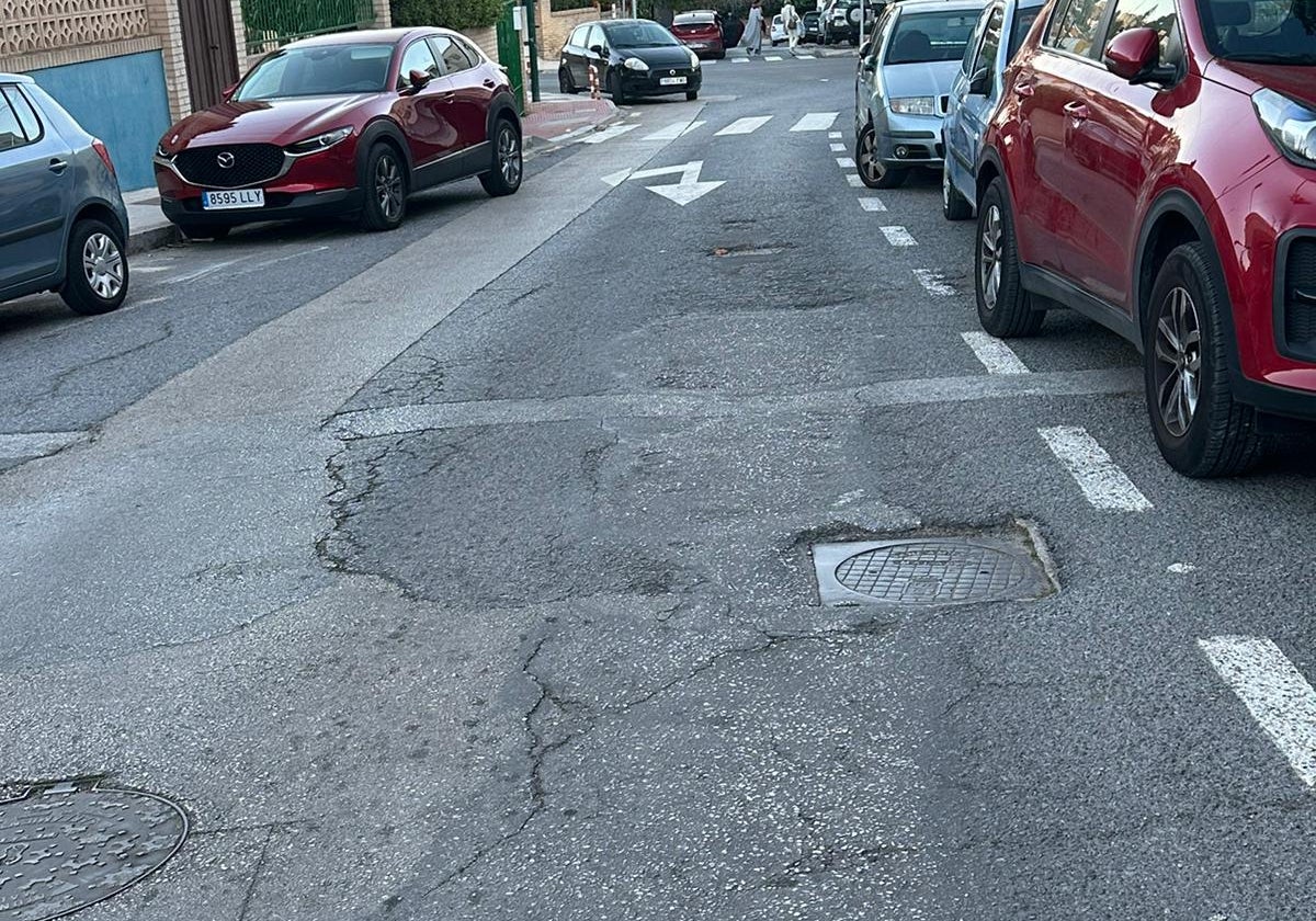 Vista de los desperfecots en Franciso Gillón.