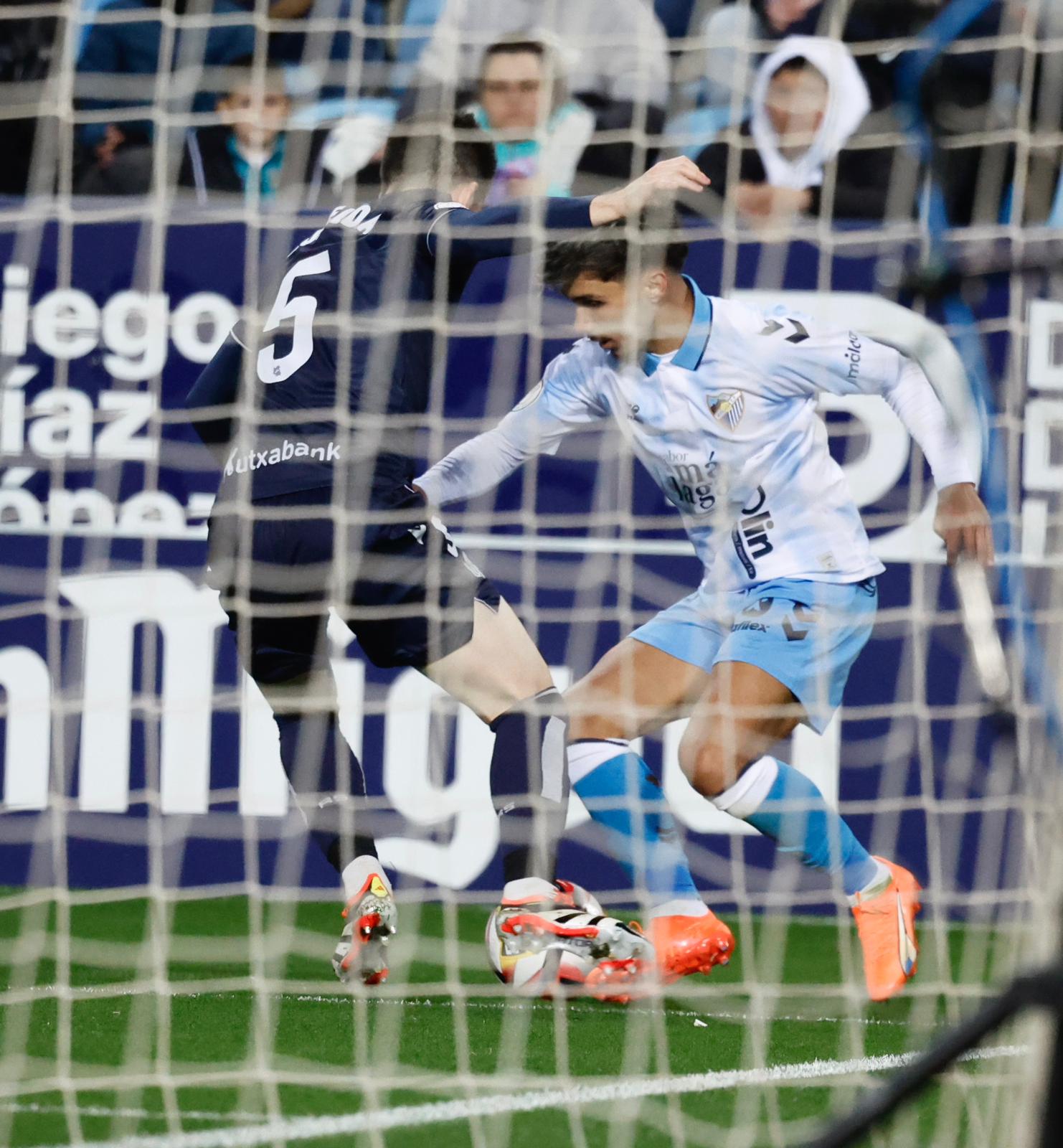 Las mejores imágenes del Málaga - Real Sociedad en La Rosaleda