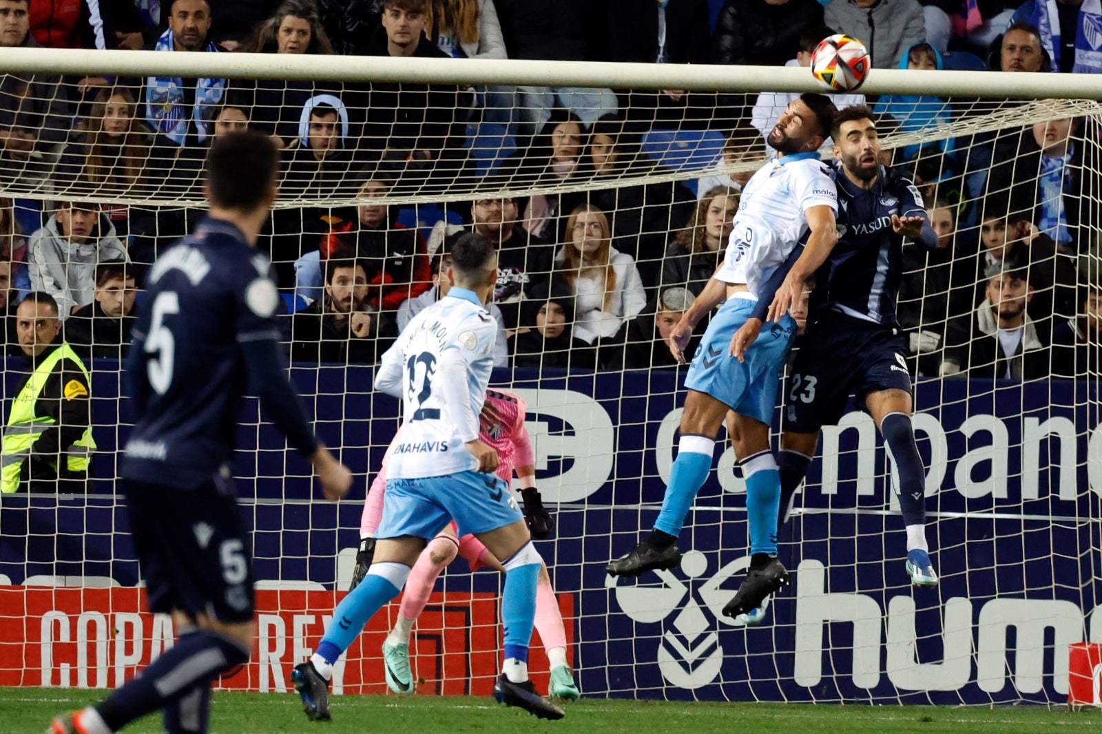 Las mejores imágenes del Málaga - Real Sociedad en La Rosaleda