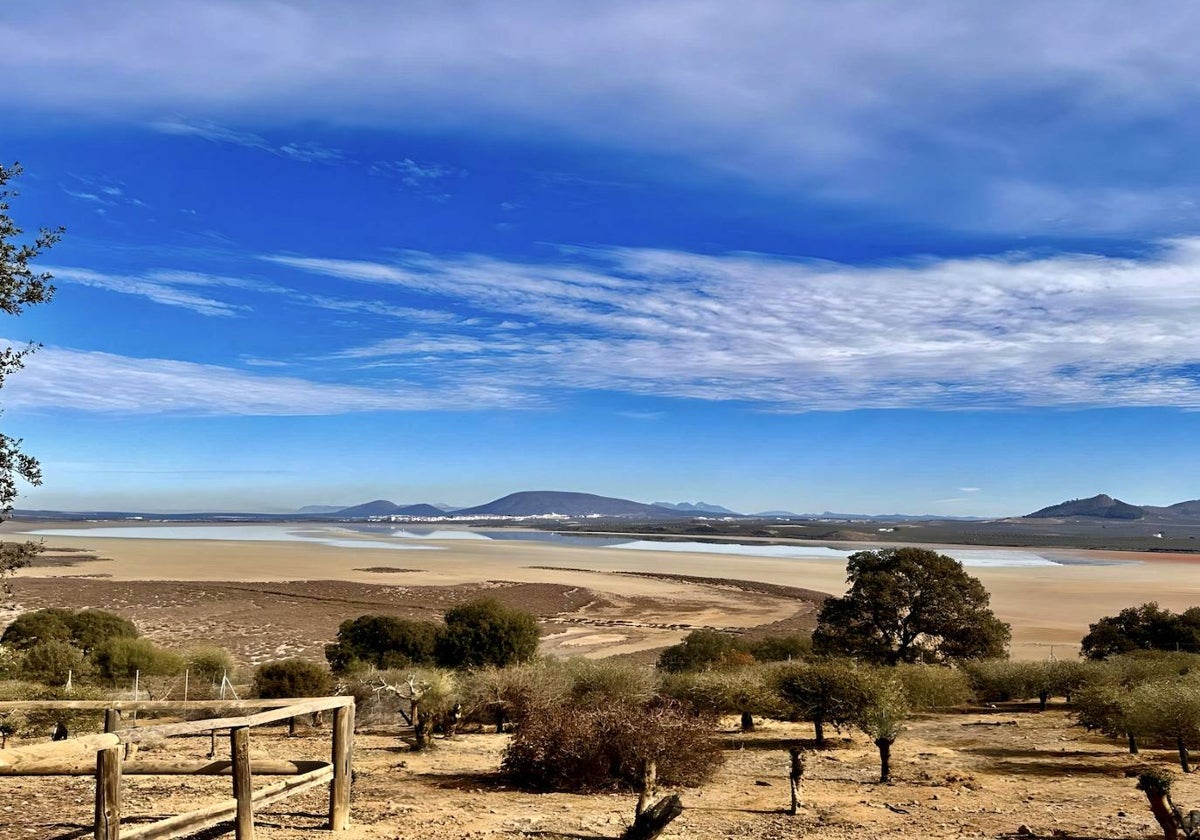 El estado actual de la Reserva Laguna Fuente de Piedra.