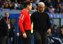 Pellicer, en el duelo ante la Real Sociedad.