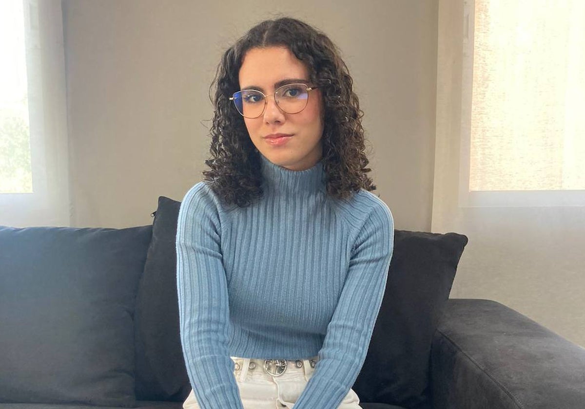 Lucía Ortiz estudia en la UMA, pero nació en Sevilla.