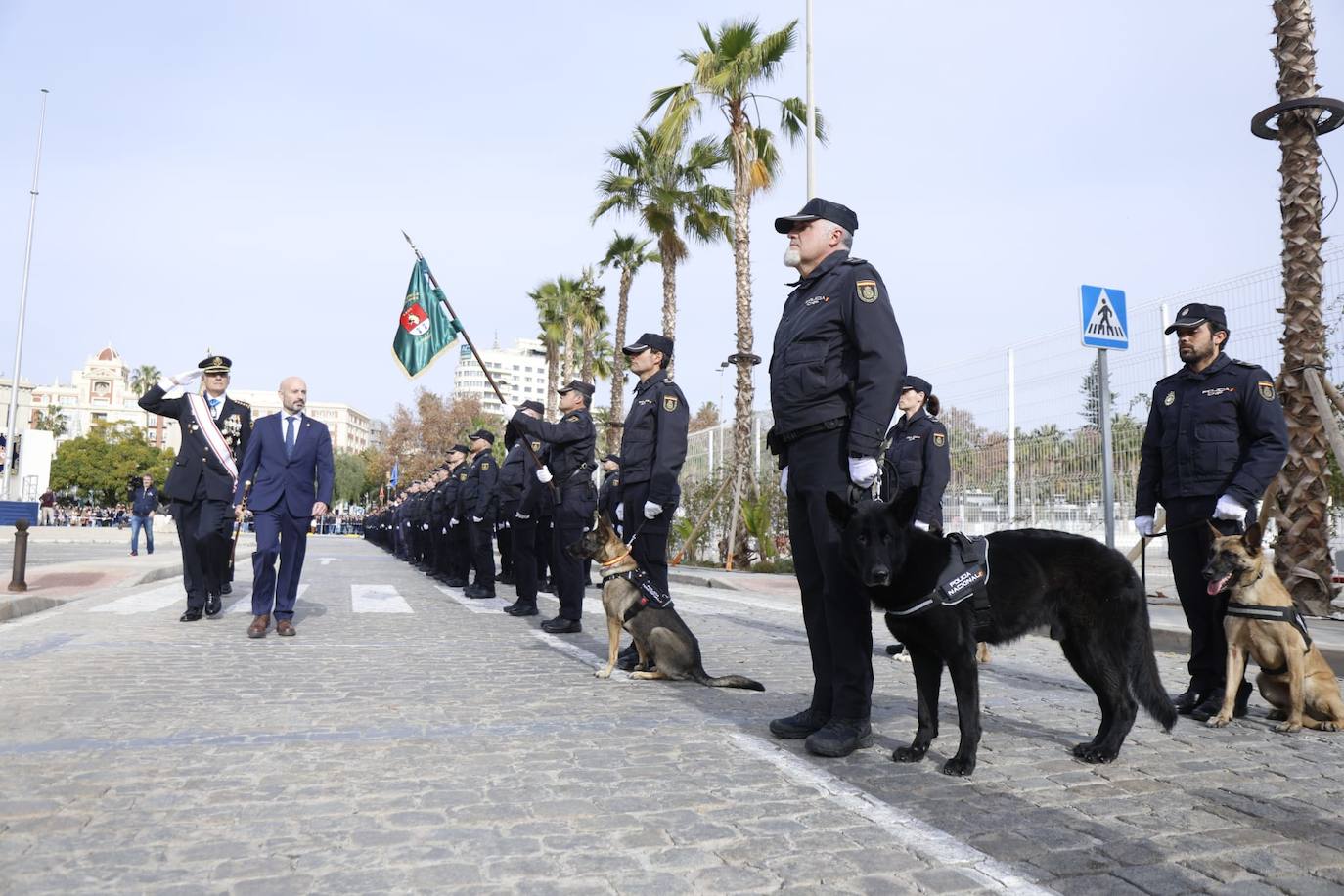 Conmemoración del 200 aniversario de la creación de la Policía Nacional en Málaga