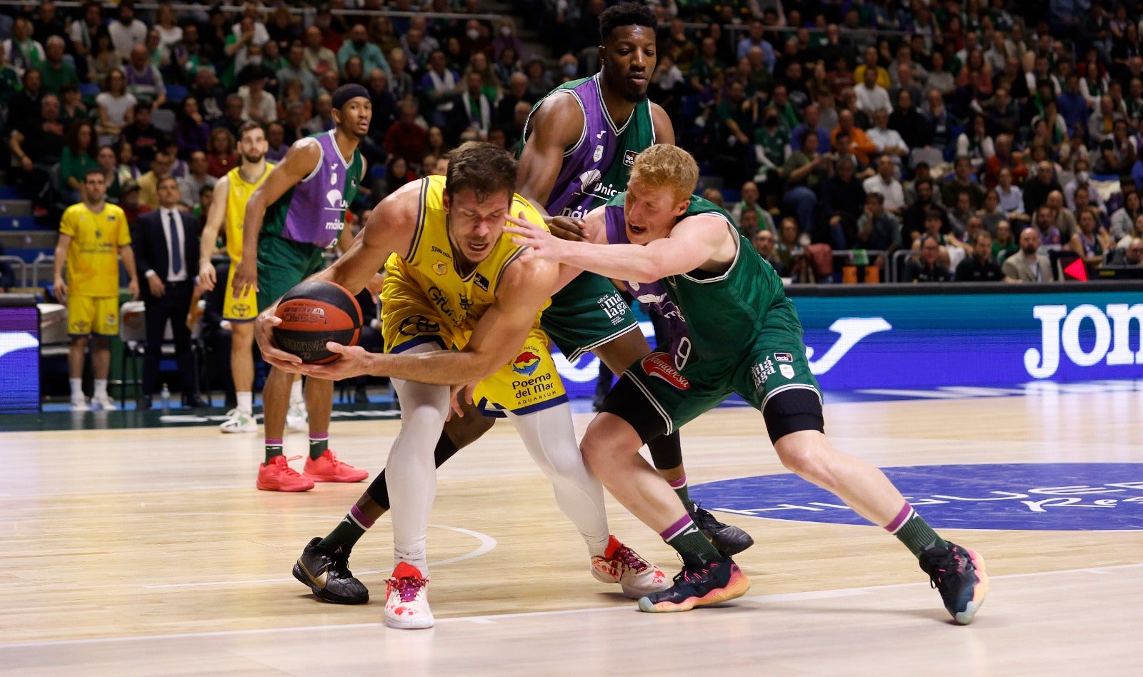 Las mejores imágenes del Unicaja-Gran Canaria