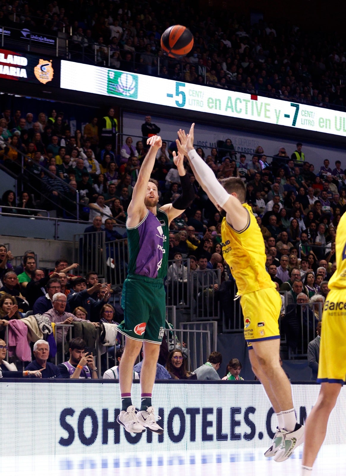 Las mejores imágenes del Unicaja-Gran Canaria