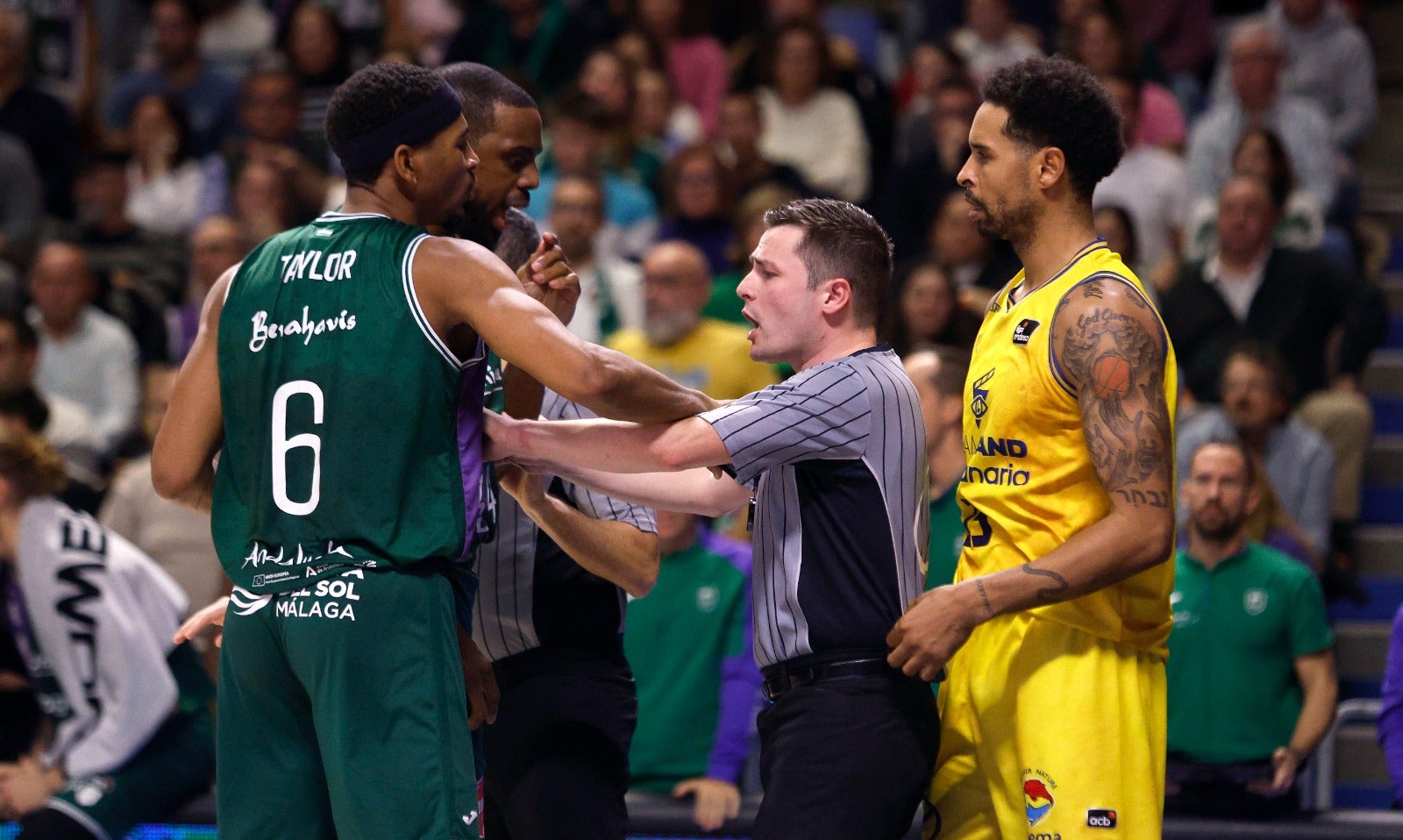 Las mejores imágenes del Unicaja-Gran Canaria