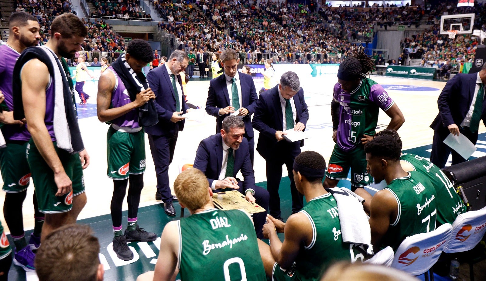 Las mejores imágenes del Unicaja-Gran Canaria