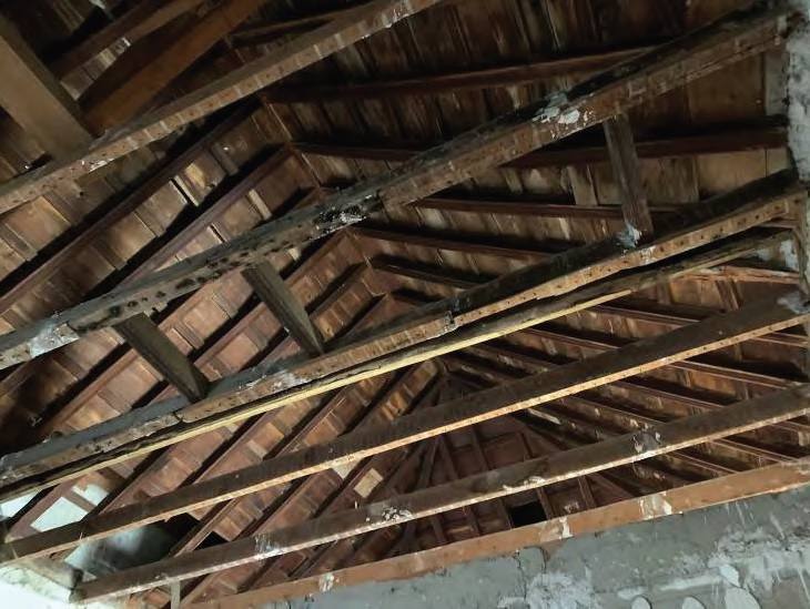 La rehabilitación de un destartalado edificio en el Centro de Málaga revela su floreciente pasado barroco