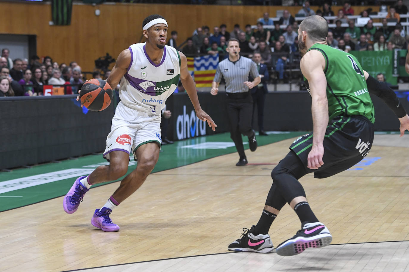 El Joventut-Unicaja, en imágenes