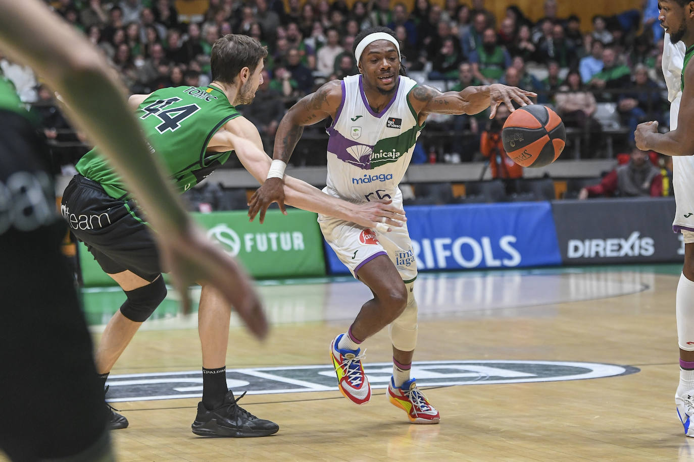 El Joventut-Unicaja, en imágenes