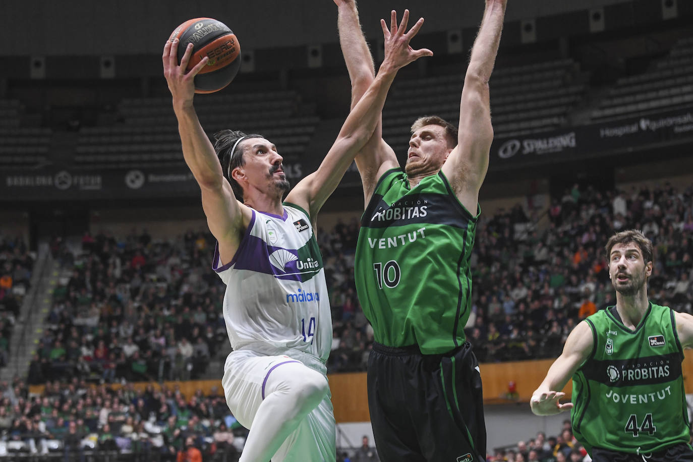 El Joventut-Unicaja, en imágenes