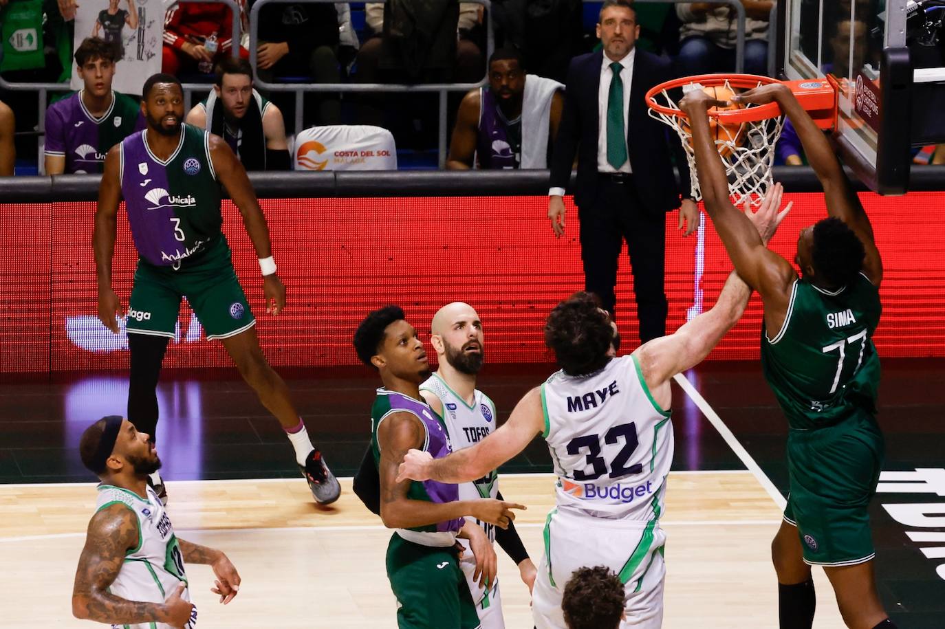 El Unicaja - Tofas Bursa, en imágenes