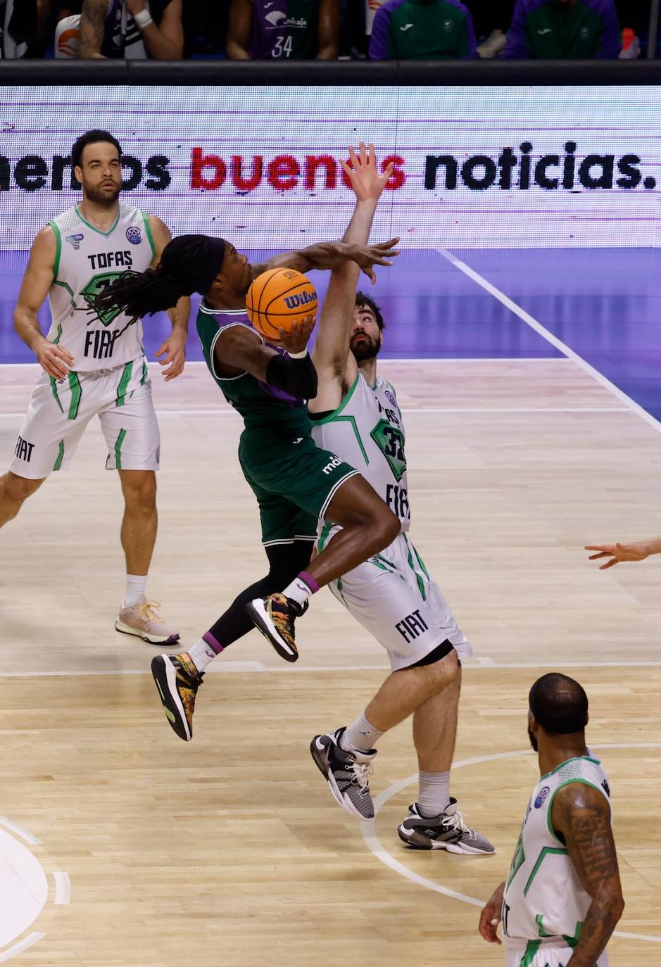 El Unicaja - Tofas Bursa, en imágenes