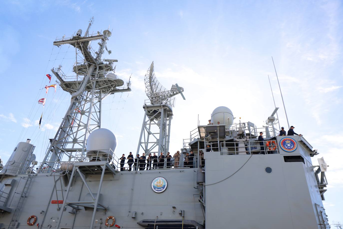 Así son los buques de la Armada España que visitan Málaga