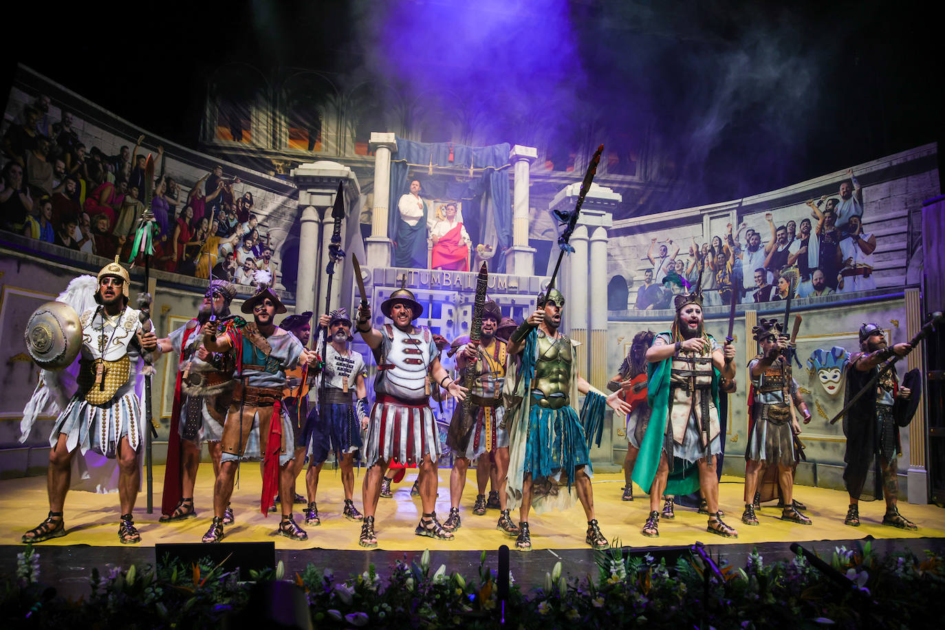 Comparsa 'El circo del sol', de Málaga