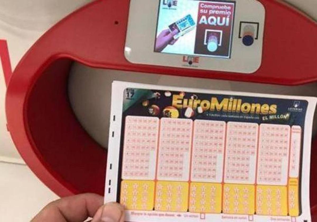 Cae en Málaga el premio del Euromillones más alto del sorteo de este viernes