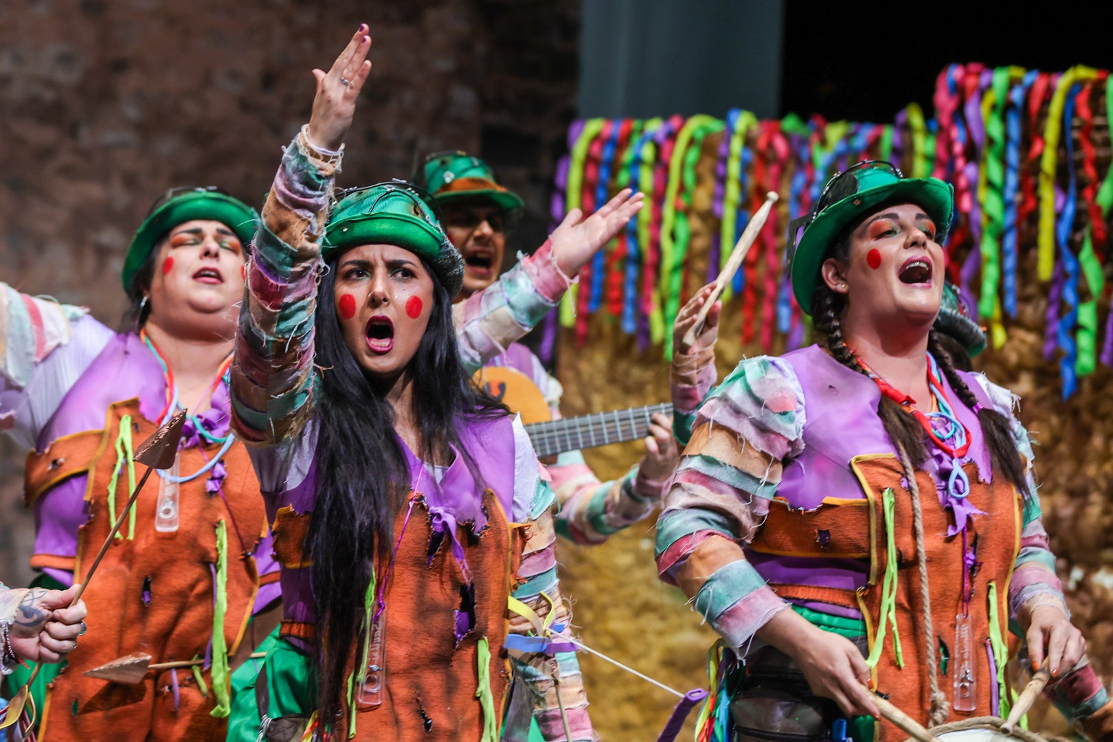 Comparsa 'La coplera'.