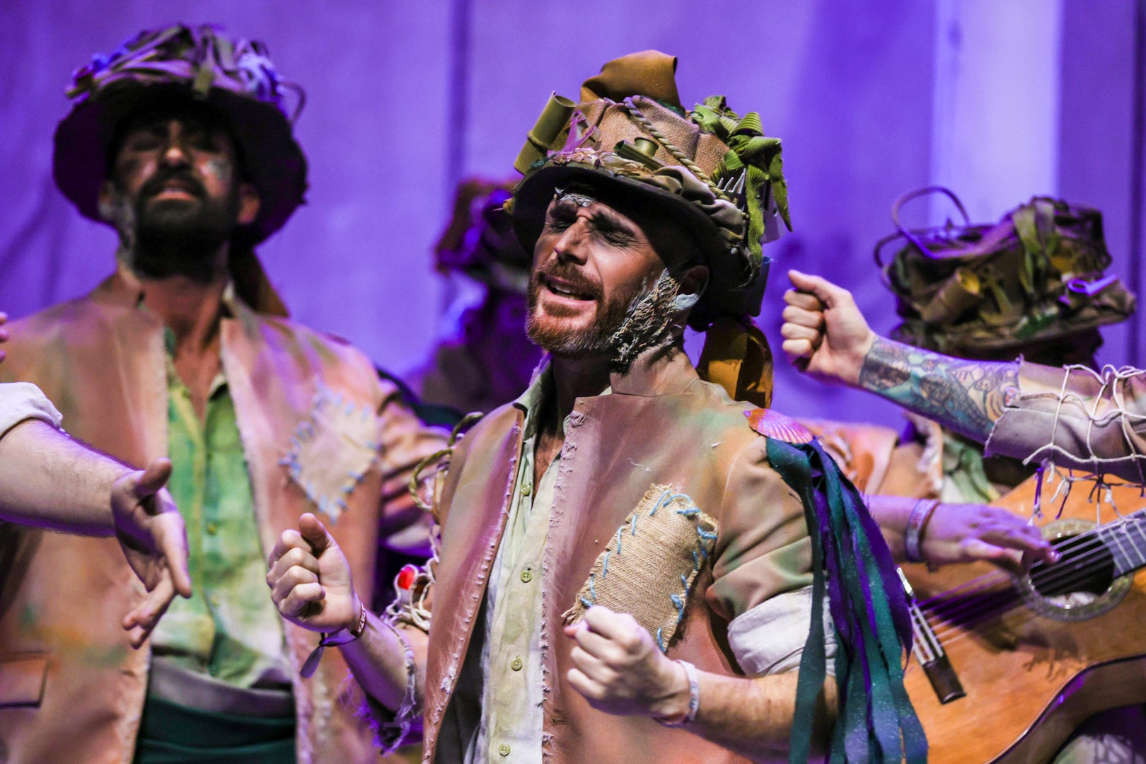 Comparsa 'Mi tierra'.