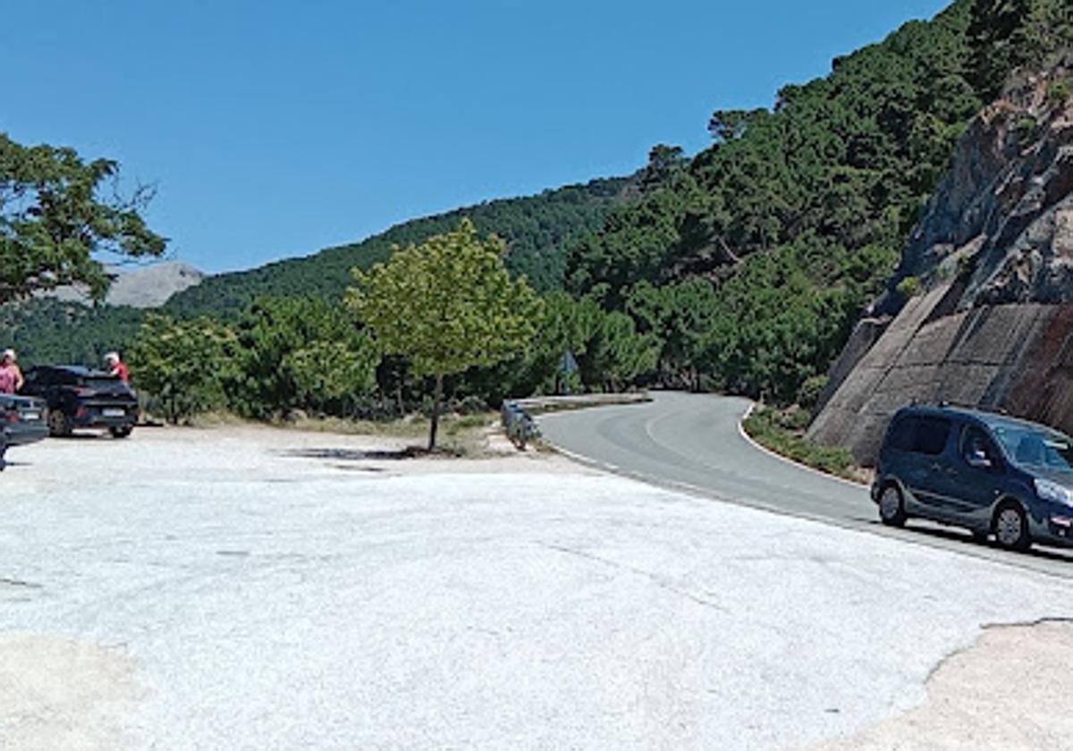 Carretera donde se ha producido el accidente, la A-397.