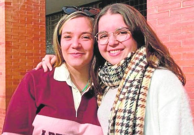 Marta Heredia y Marina Rojas