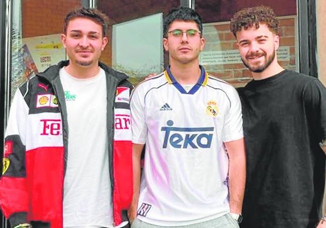Javier Jiménez, Pablo López y Manuel Delgado