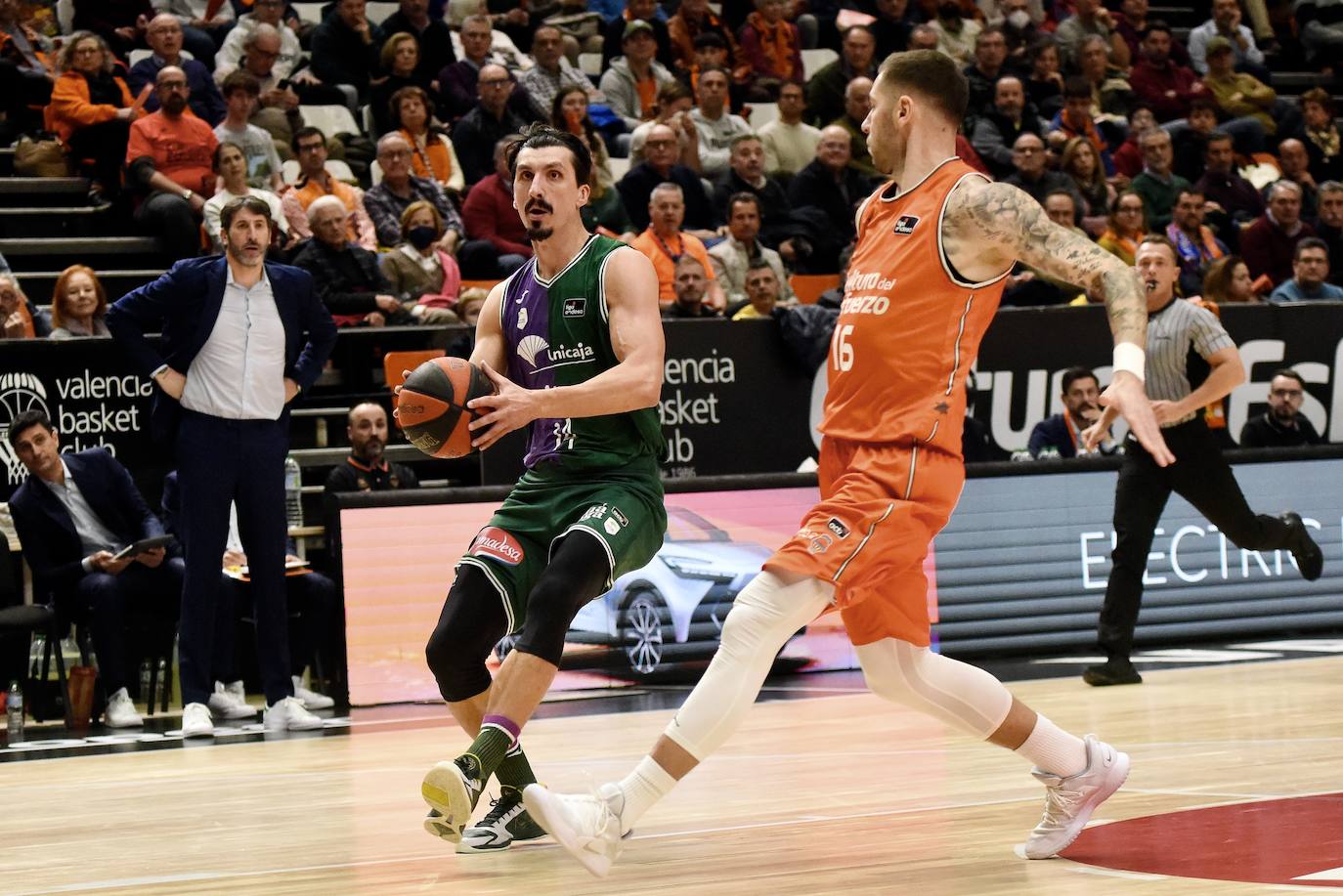 El Valencia- Unicaja, en imágenes