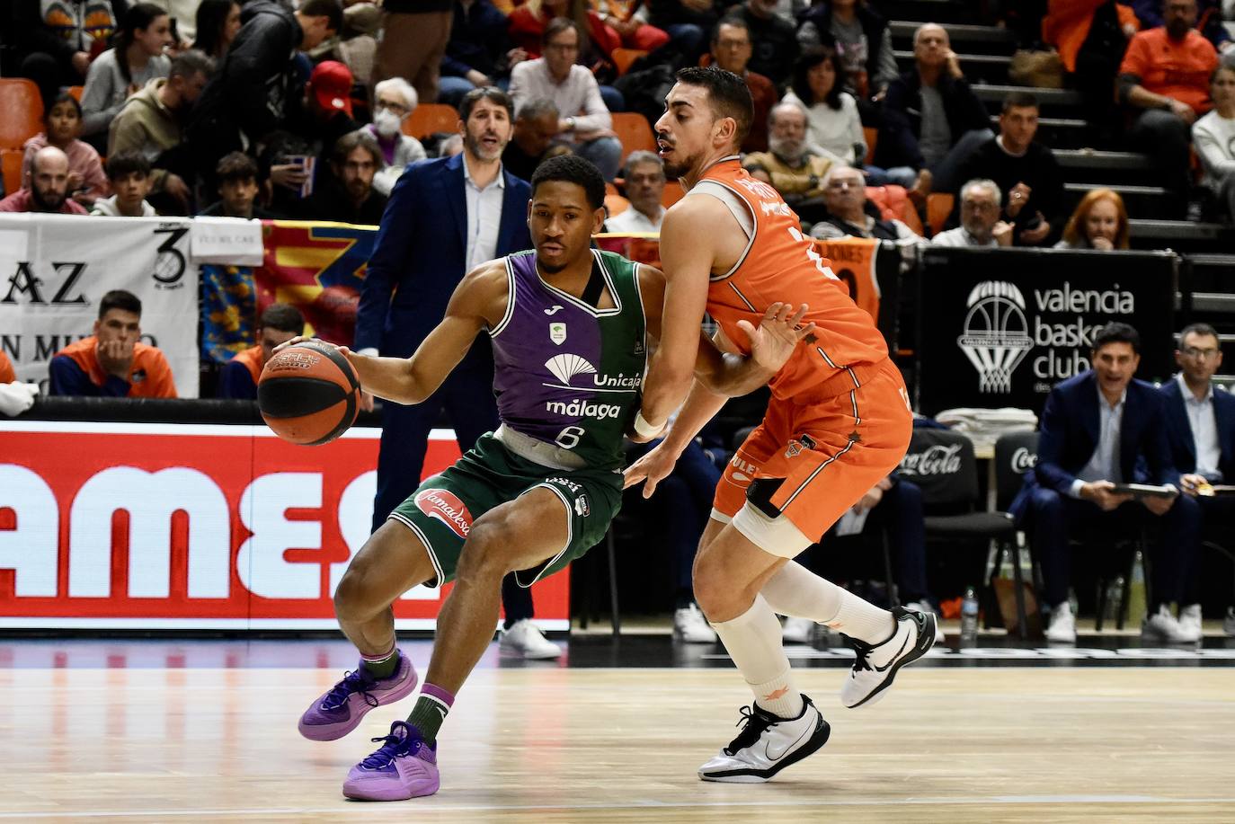 El Valencia- Unicaja, en imágenes