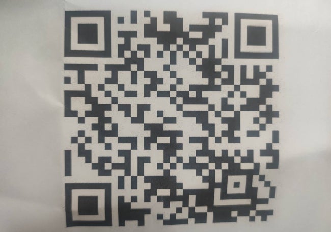 QR que conduce al simulador de la subida del agua realizado por la plataforma.