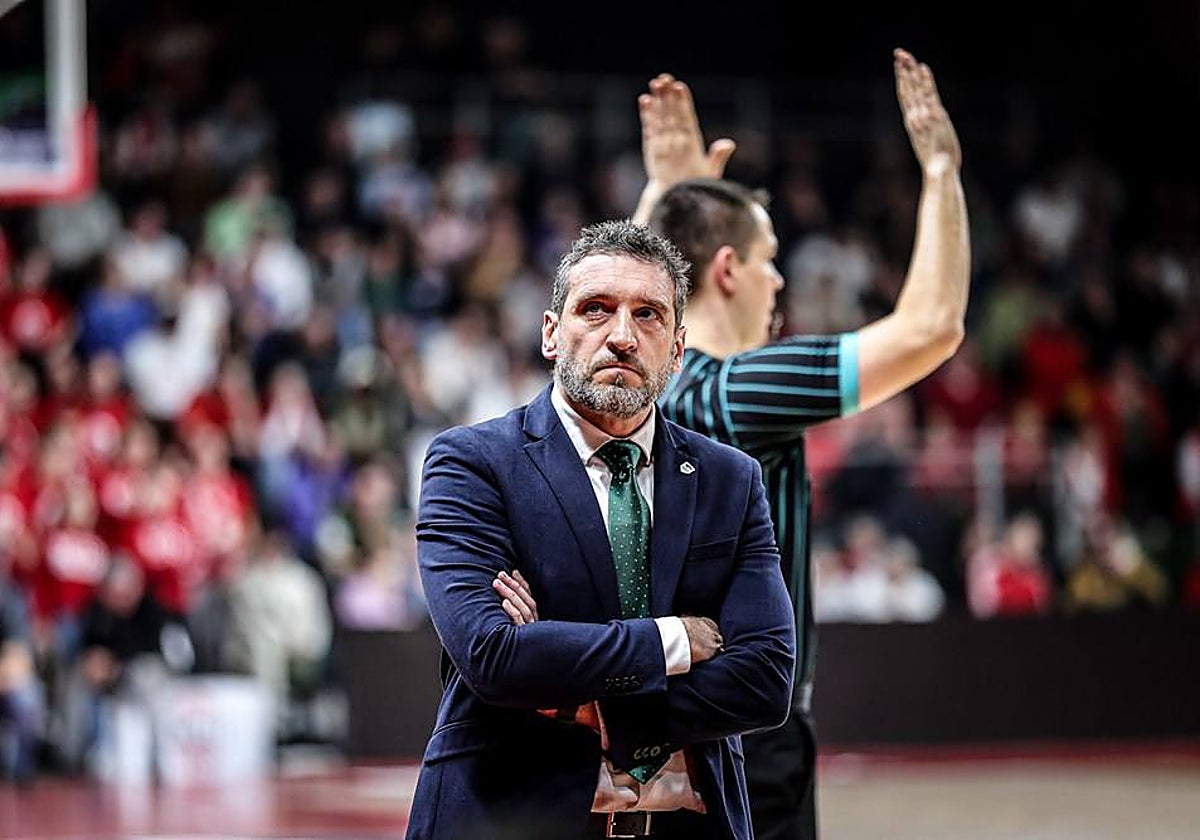 Ibon Navarro, en el feudo del Cholet.