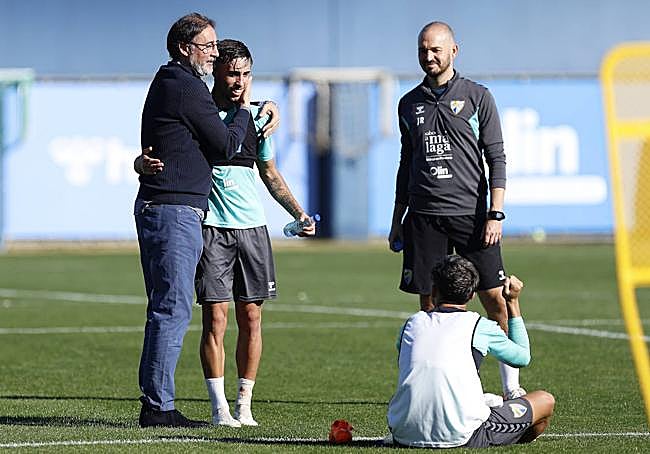 Loren Juarros y David Larrubia.