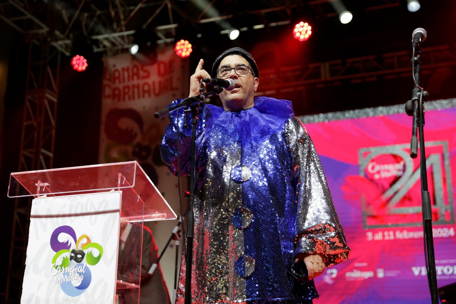 El Carnaval de Málaga se traslada a la calle con el pregón y la elección de los Dioses