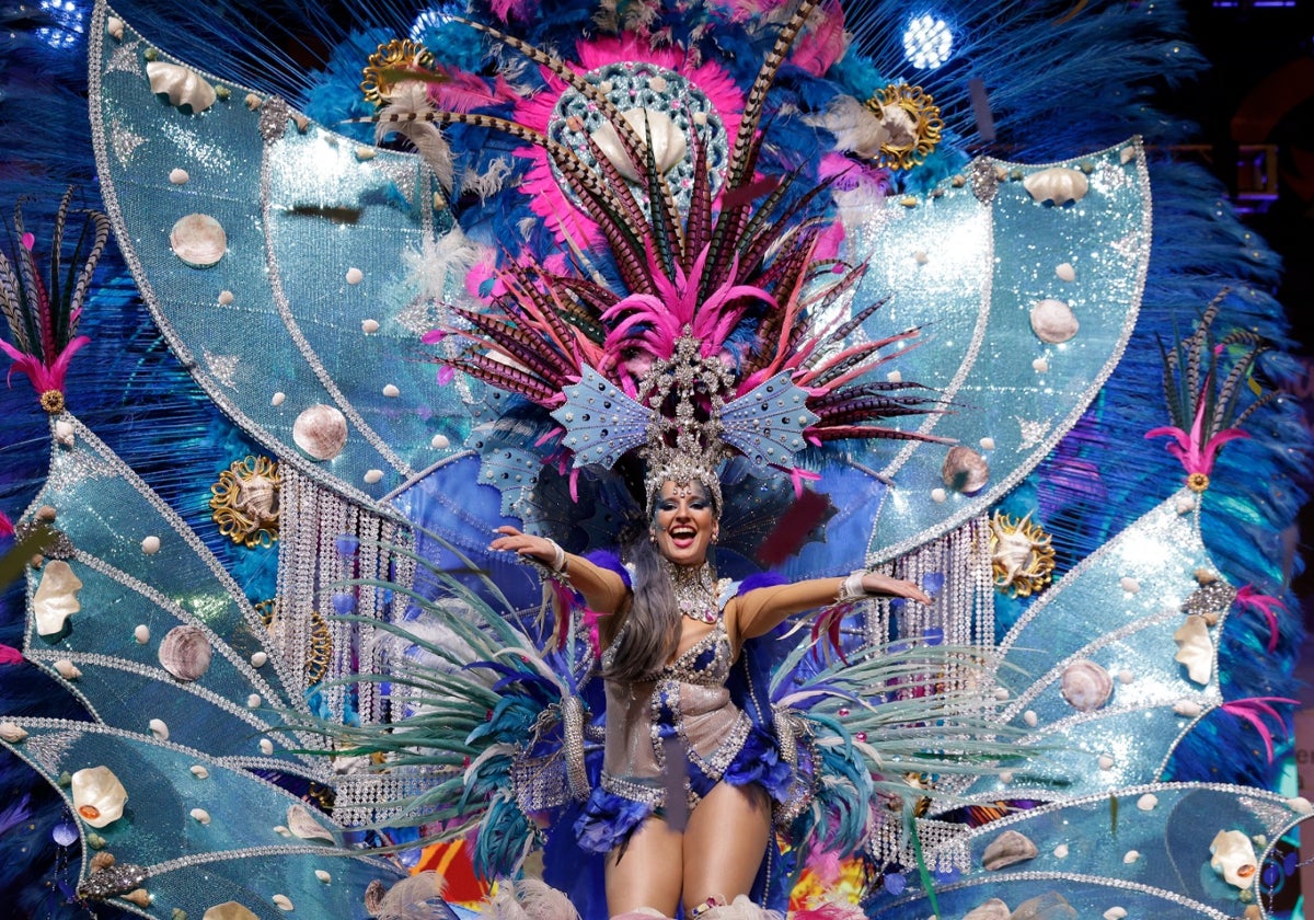 La fantasía 'Belice' es la nueva Diosa del Carnaval de Málaga.